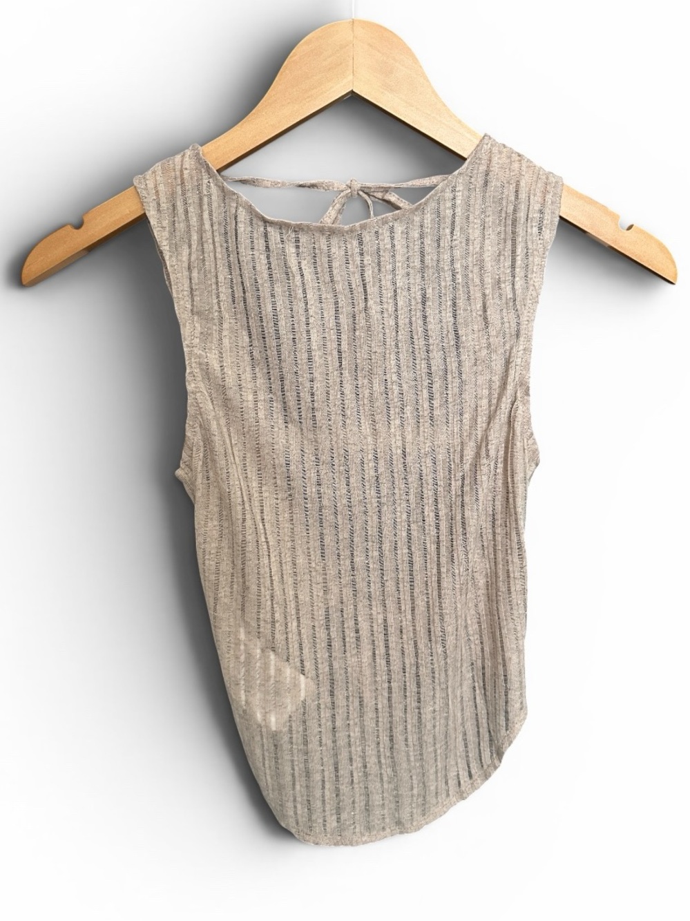 MOTEL Rocks Tyla Top in Oatmilk - Picture 3 of 6